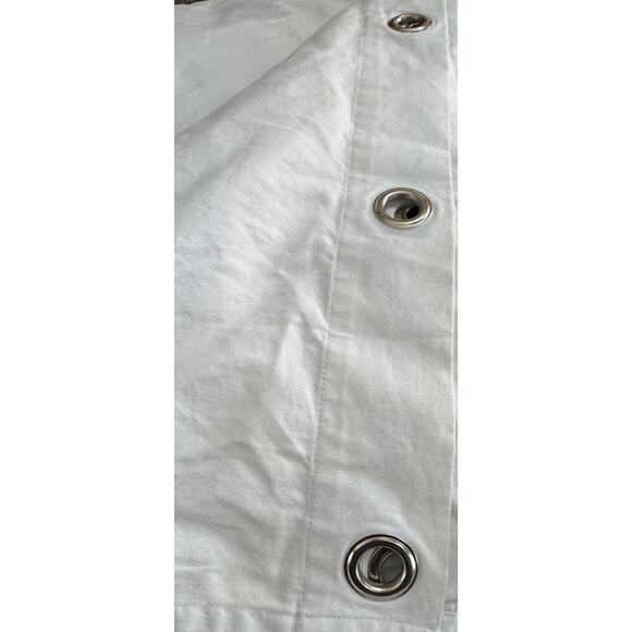 Nautica Home Shower Curtain Swordfish Fisherman Bath Bathroom Ombré Cotton - Picture 4 of 5